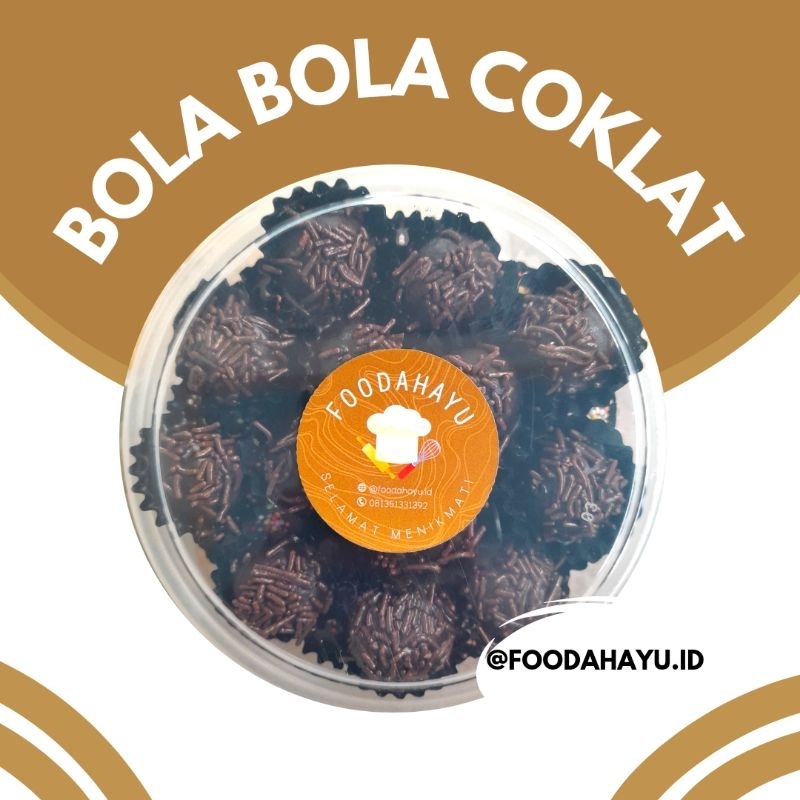 

kue kering bola bola coklat 500 gram