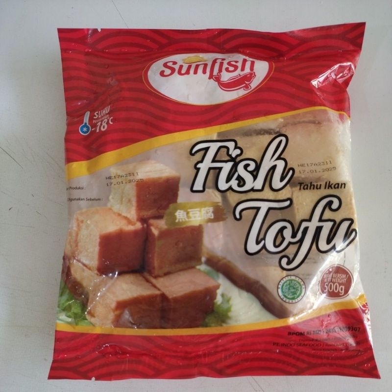 

Sunfish Fish Tofu 500 gram