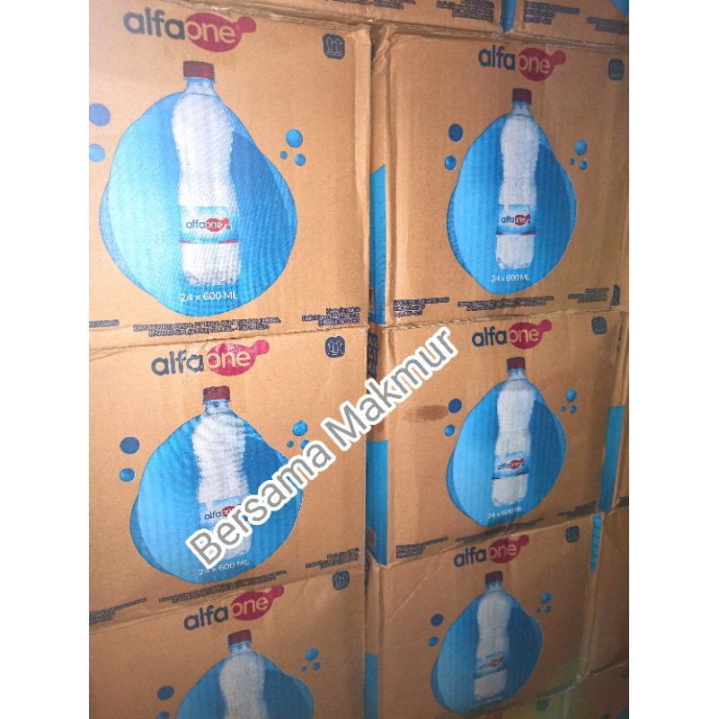 

Alfa One air mineral botol 1500 ml / 600 ml karton