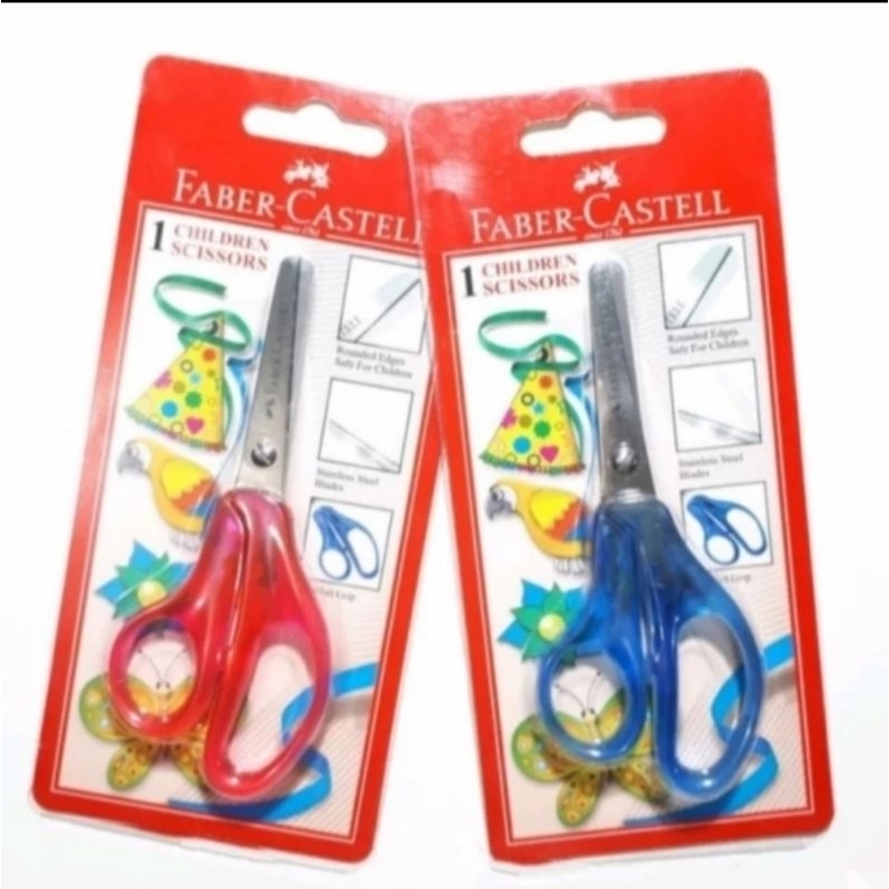 

Faber - Castell Children Scissor / Gunting anak