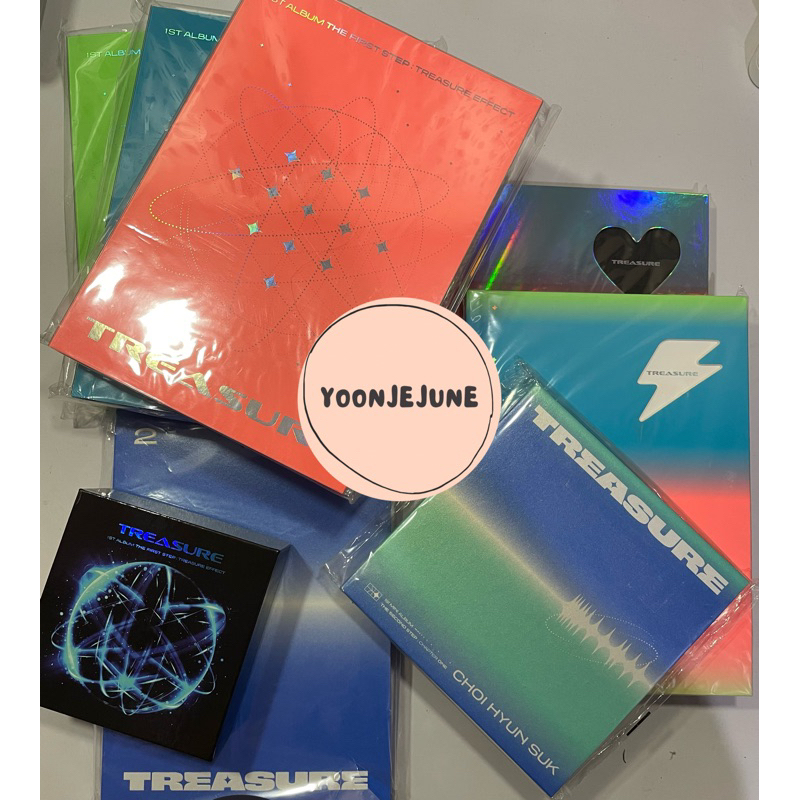 TREASURE ALBUM ONLY chapter one two three tss treasure effect digipack kit