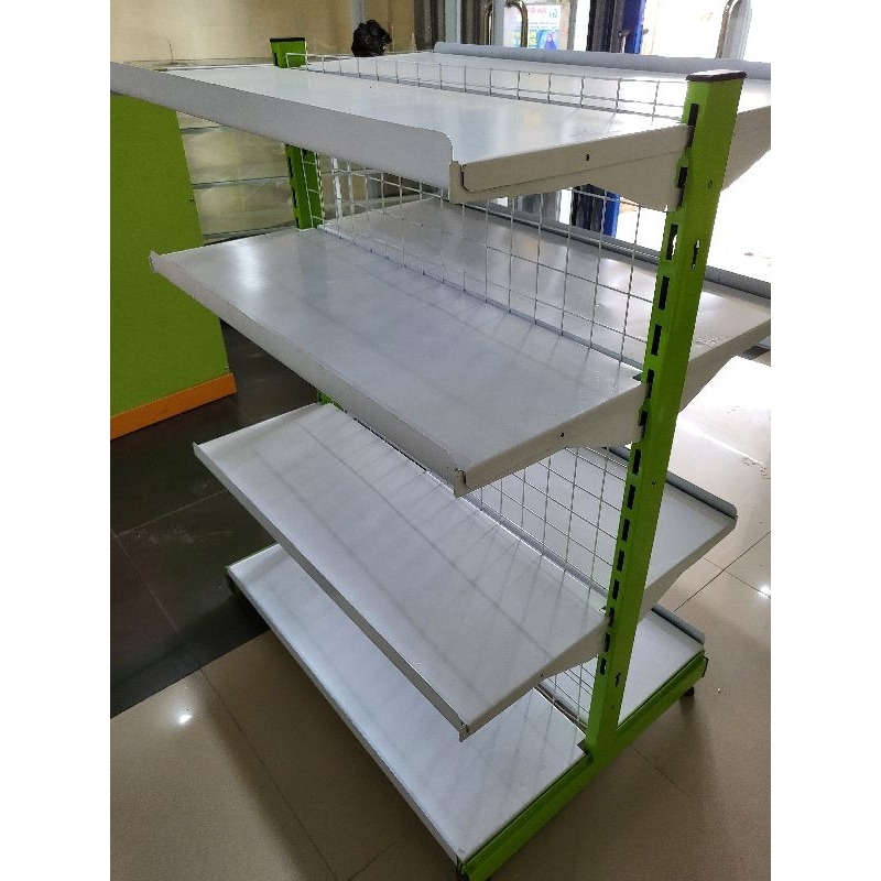 RAK MINIMARKET RAK BESI DOUBLE