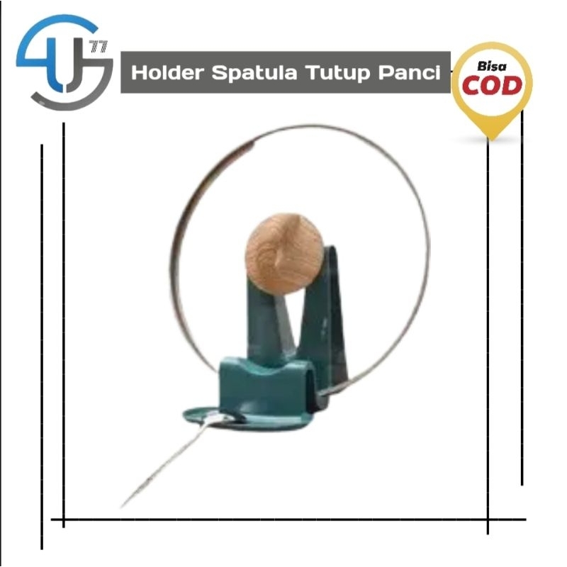US317 Holder Spatula Rak Sendok / Sumpit / Tutup Panci Tempat Tatakan Peralatan Masak By Toko Haji Usman