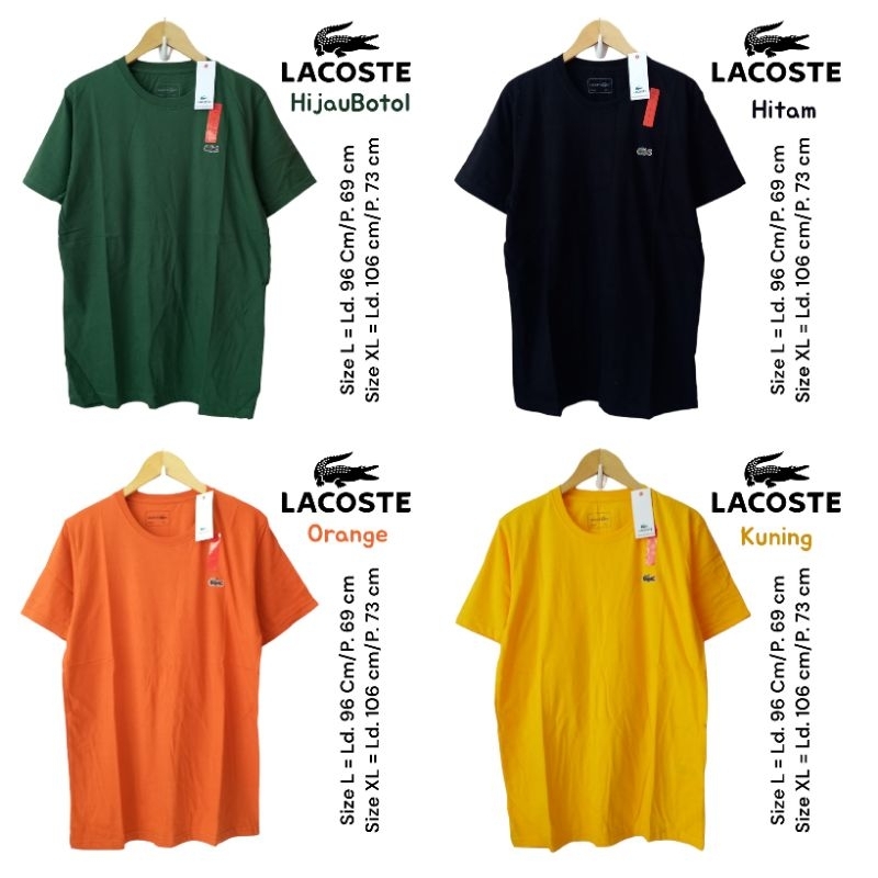 LACOSTE.ORIGINAL KAOS LACOSTE POLA STANDARD BRANDED ORIGINAL