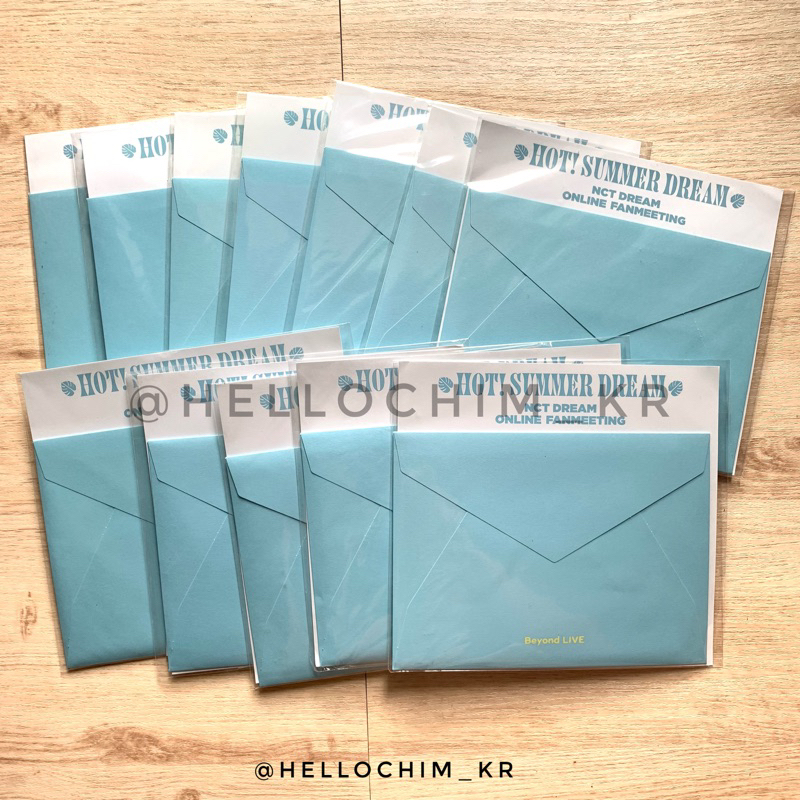 [SALE] NCT DREAM - AR TICKET HOT SUMMER JENO JAEMIN RENJUN CHENLE MARK HAECHAN