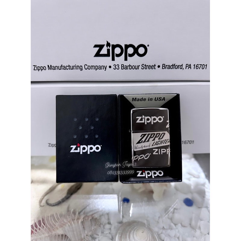 korek zippo original USA Zippo logo Design