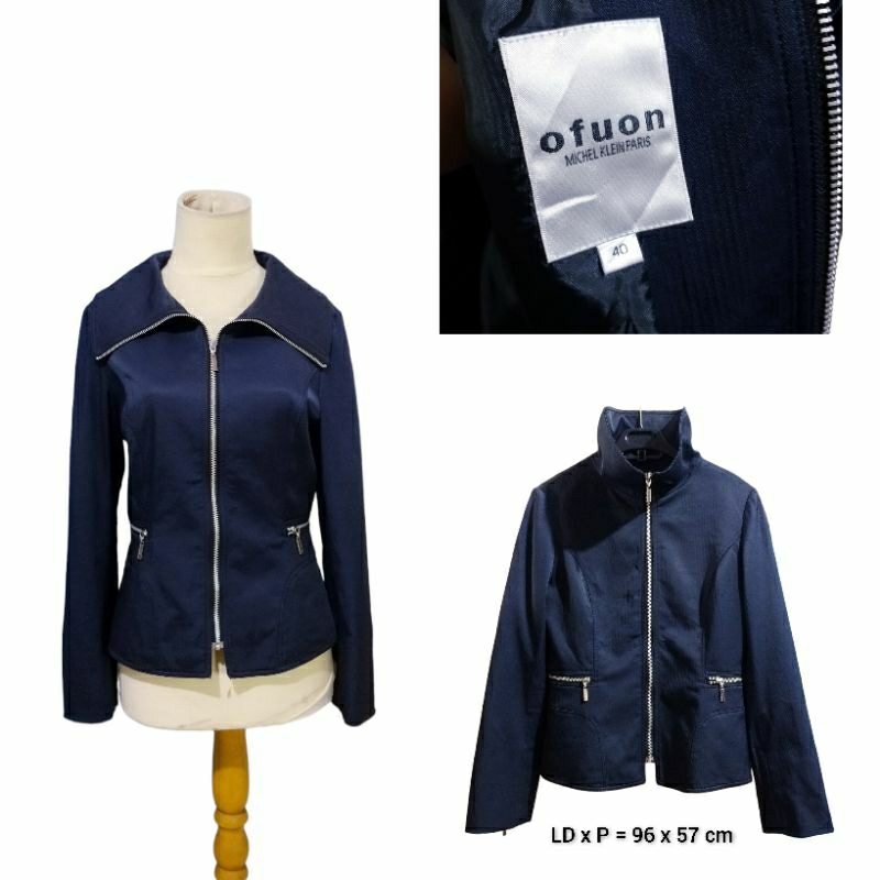 Michel Klein / jaket blazer / blazer / jaket motor / blazer / blazer motor / jas