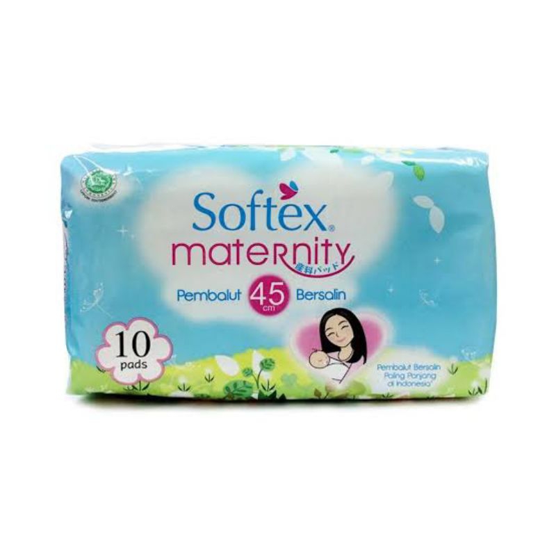 Softex Maternity Pembalut Bersalin isi 10 Pads SOFTEX MATERNITY / PEMBALUT BERSALIN 10'S / PEMBALUT BERSALIN DAN NIFAS / PEMBALUT MELAHIRKAN ISI 10'S #AMG