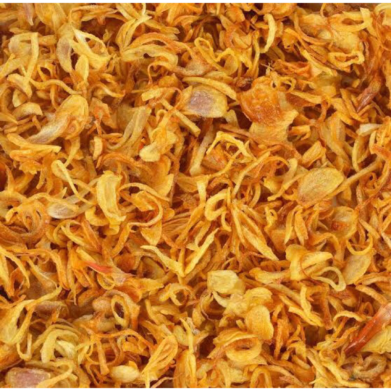 

[ 1kg ] Bawang Goreng Tanpa Tepung 100% Asli | Bagor