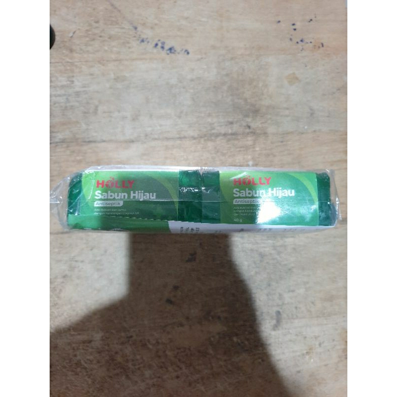 [ECERAN] Sabun Hijau Holly Antiseptik plastik 40gram