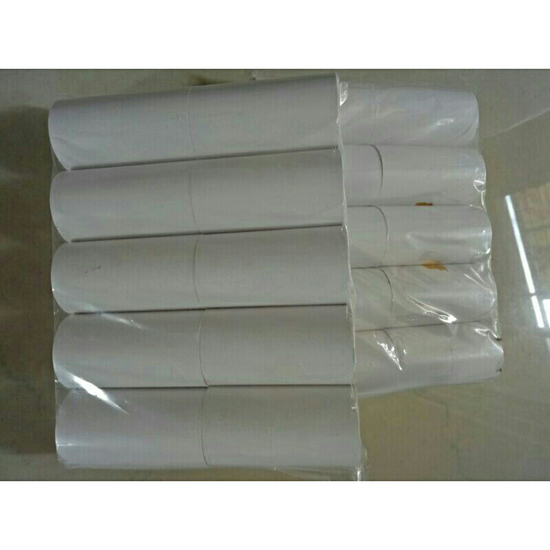 

Kertas print polos per 5 Roll (bukan 1 roll) Thermal paper roll logo Bri brilink brimo printer bluetooth ukuran uk 58mm x 30mm 57mm x30mm 58mm x 40mm 57mm x 30mm hitam struck struk thermal termal harga per 5 roll