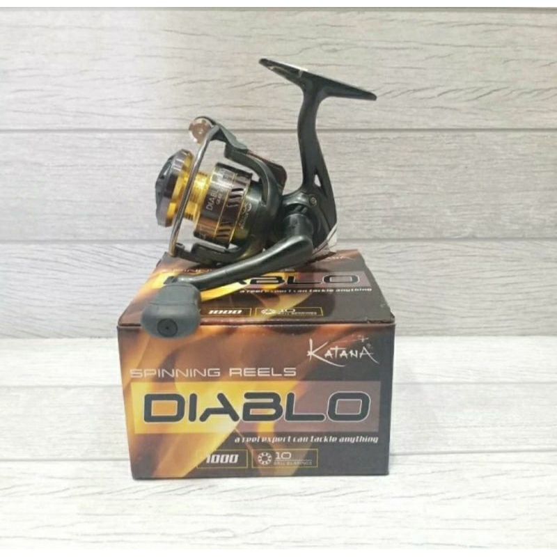 REEL PANCING KATANA DIABLO 800/1000/3000 SPOLL BESI MURAHH