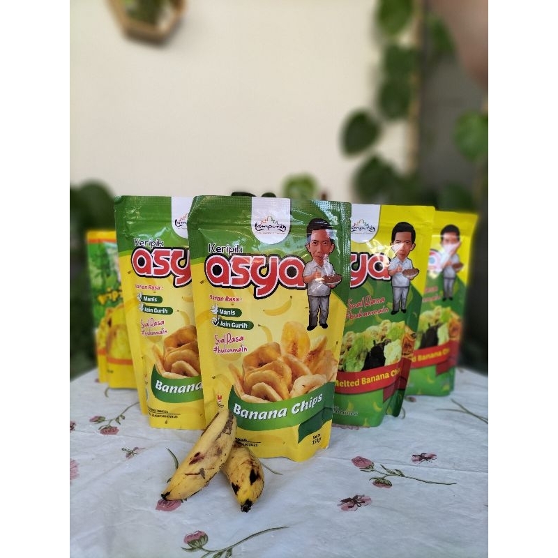 Keripik Pisang Asin Gurih / Savory Banana Chips