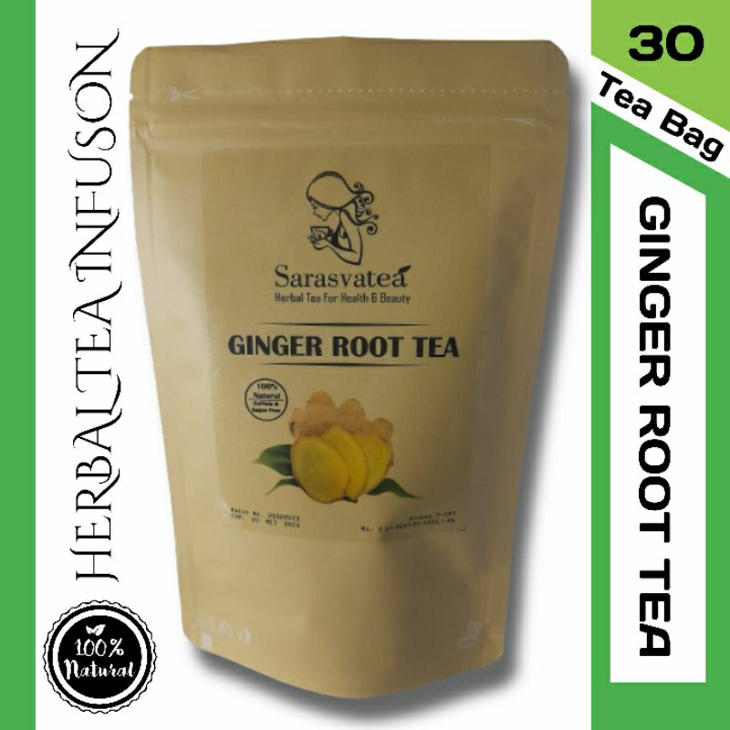 

Ginger Tea : Dried Ginger Tea / Teh Jahe Kering (30 Tea Bag)