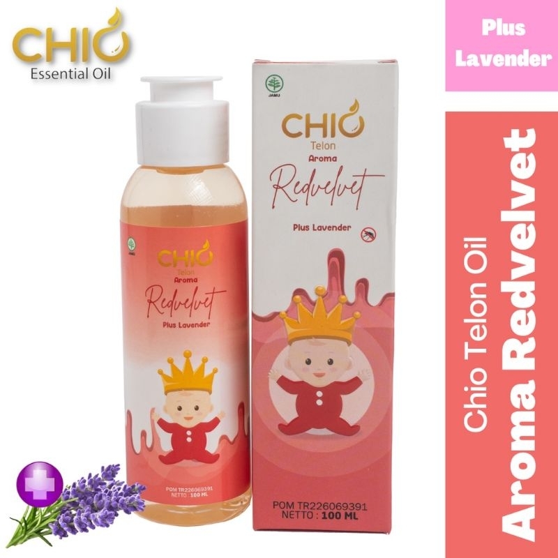 CHIO AROMATIC TELON OIL Lavender 100ml / minyak telon bayi aromatik