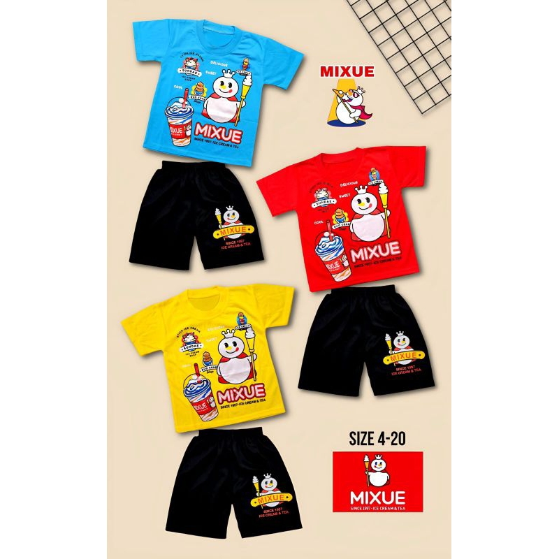 STELAN ANAK MIXUE WARNA RANDOM ATAU ACAK USIA 1-10THN