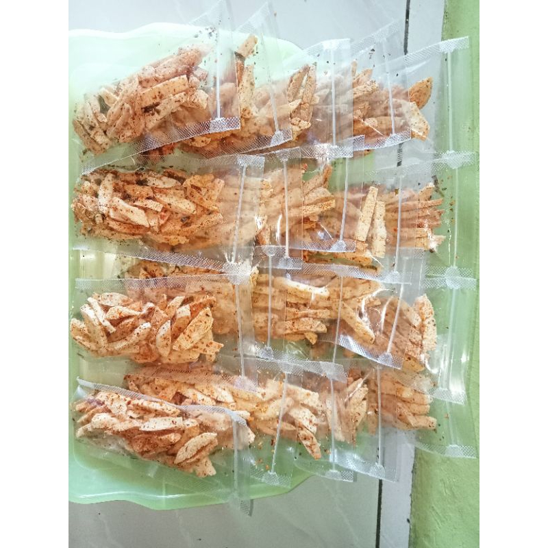 

Basreng Pedas Daun Jeruk