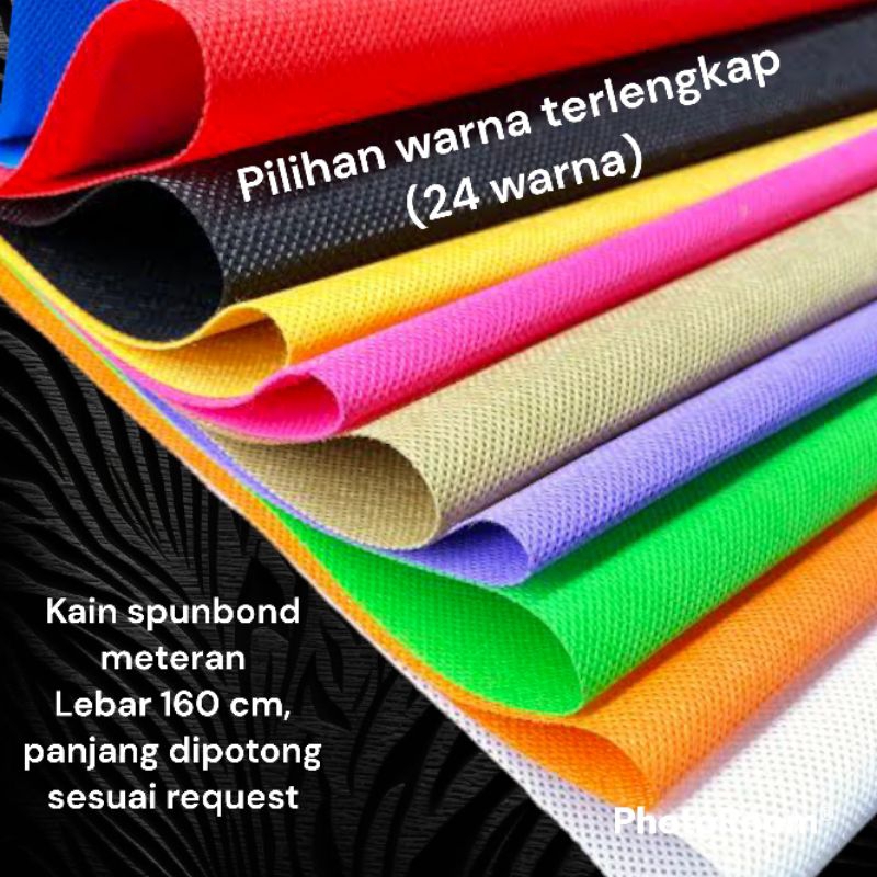 Kain Spunbond Buket Meteran lebar 160 cm gramasi 75 gsm / 55 gsm