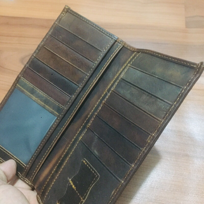 (DOMPET PANAJNG KEREN BERKUALITAS) bahan kulit import model lipat buku ukuran panjang #dompet #dompetpanjang #dompetpria #dompetkulit #dompetkeren