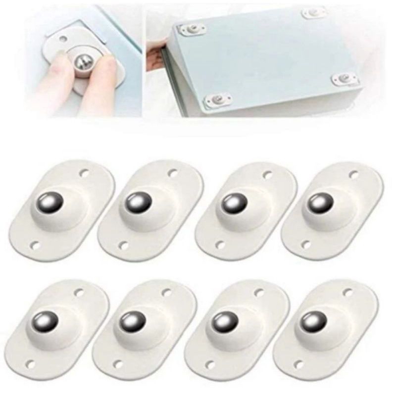 Roda Tempel Mini Serbaguna Roda Troli 360 Harga 1pcs Roda Furniture Meja