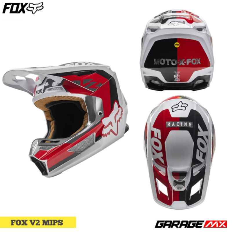 HELM FOX V2 MIPS MVRS ORIGINAL . HELM CROSS TRAIL FOX V2