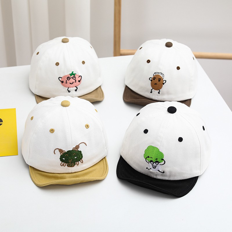 8-24 bulan Topi Baseball Import Anak Balita Model Vegies