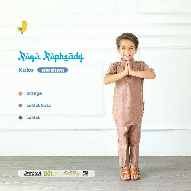 Joel setelan koko anak "Abraham"