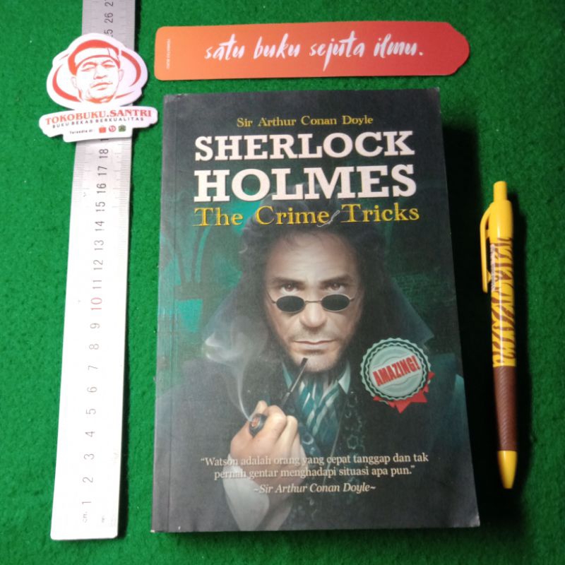 Buku Novel Terjemahan : The Crime Tricks by Sherlock Holmes.