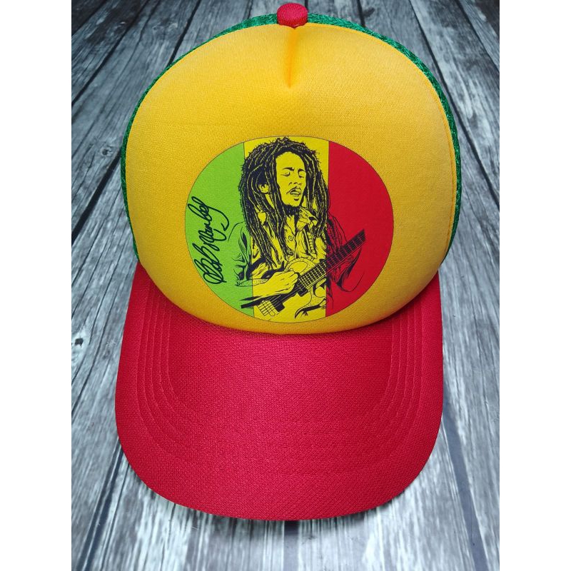 TOPI BOB MARLEY JAMAICA ORIGINAL