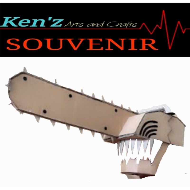 

costum karnaval chainsaw 127 chainsaw man helm topeng