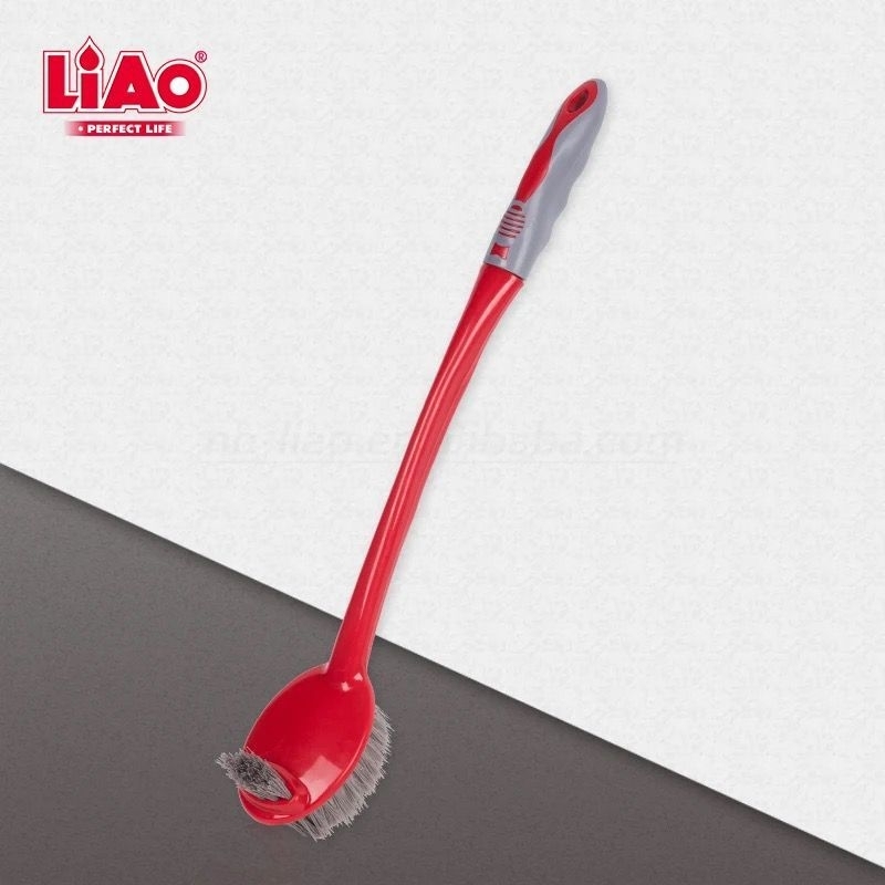 LIAO Sikat Kloset Gagang Panjang 45 CM Toilet Brush Pembersih Kamar Mandi (D130010)