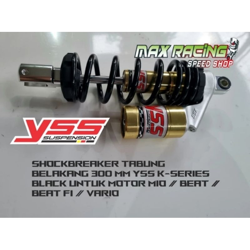 Shockbreaker YSS tabung K-Series 300 MM Mio Beat Beat FI Vario 110 Scoopy Genio
