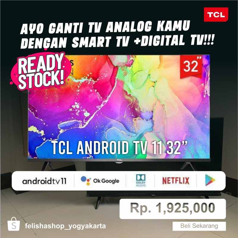 TCL ANDROID TV/TV ANDROID/TCL/TCL 32in