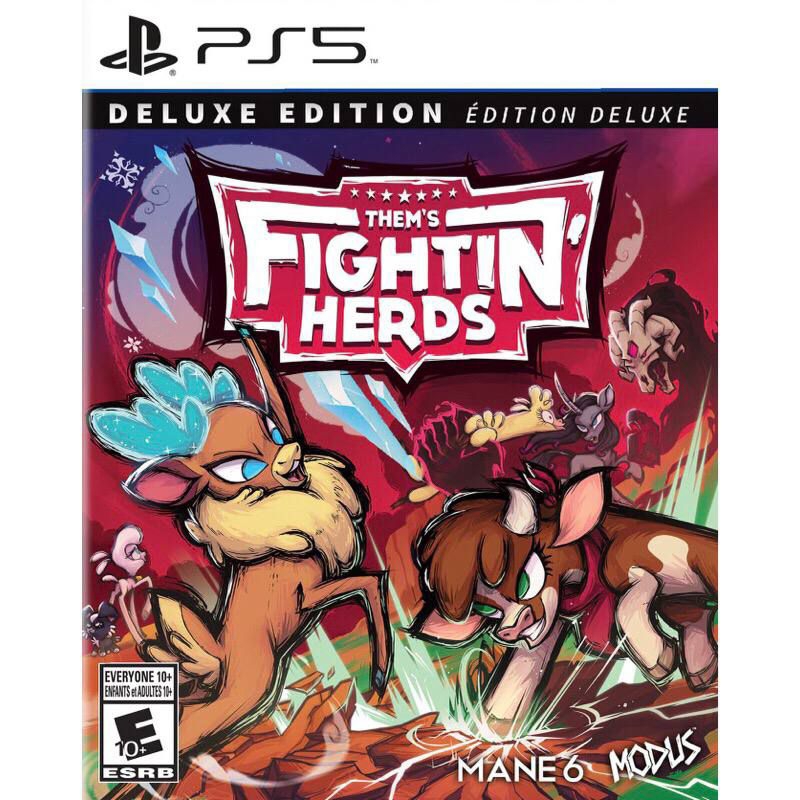 PS4 PS5 Them's Fightin' Herds Full Game Digital Downlaod PS4 &amp; PS5