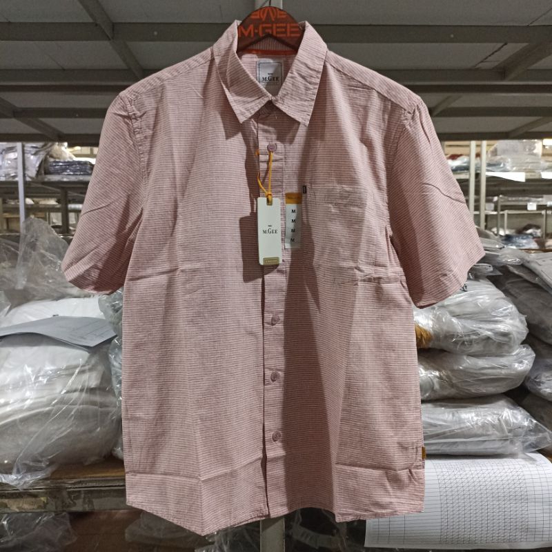 Kemeja lengan pendek Original MGEE ALTO C110 RED