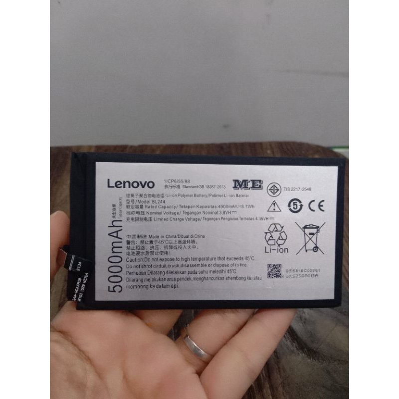 BATRE LENOVO VIBE P1 TURBO BL244 ORIGINAL