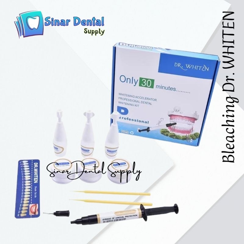 Bahan Bleaching Whitening Pemutih Gigi Dr. Whiten Beautiful Smile