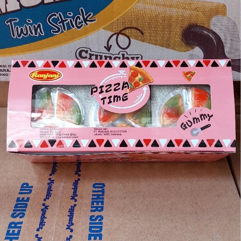 

Ranjani Pizza time gummy isi 24pcs