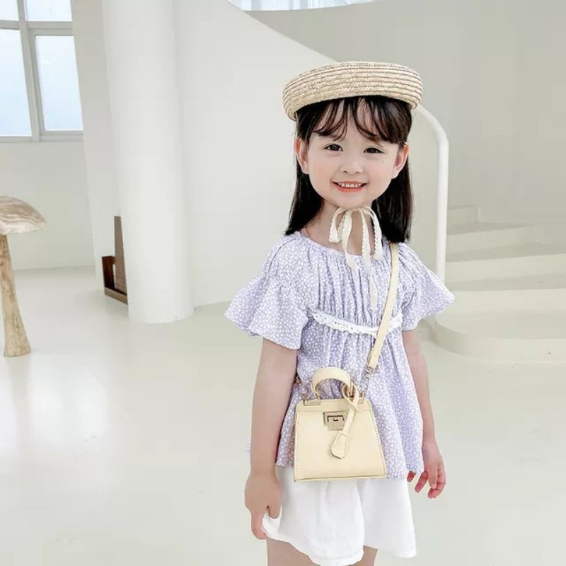 Tas Anak Selempang Hermey Fashion Korea Mini Bag / Tas Slempang Anak Perempuan