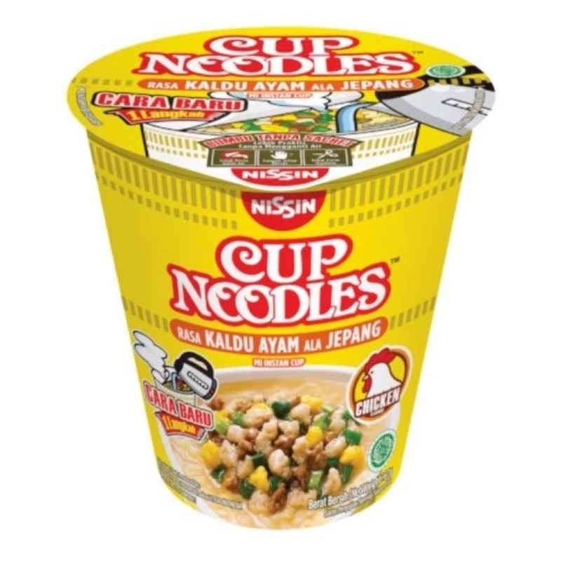 

Nissin cup noodle Jepang halal