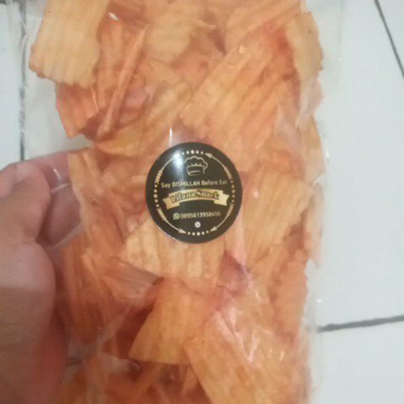 

Kripik Singkong Tes Cuba Rasa Balado 250gr