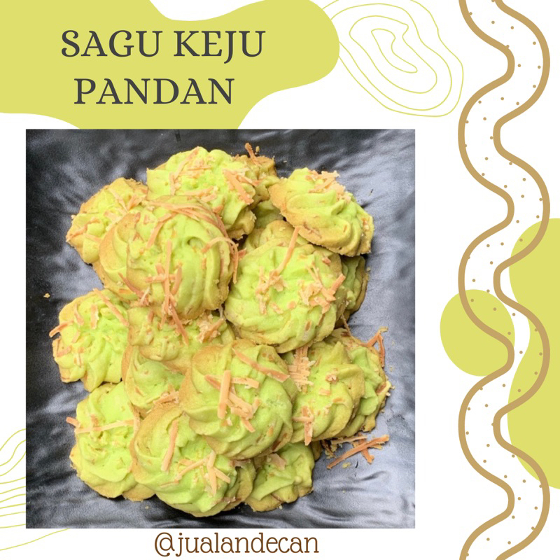 

sagu keju pandan