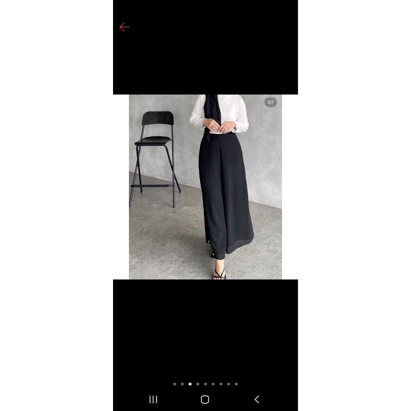 oxa pants mezzaluna black ORI