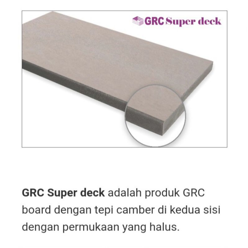 GRC Superdeck Polos 20cm