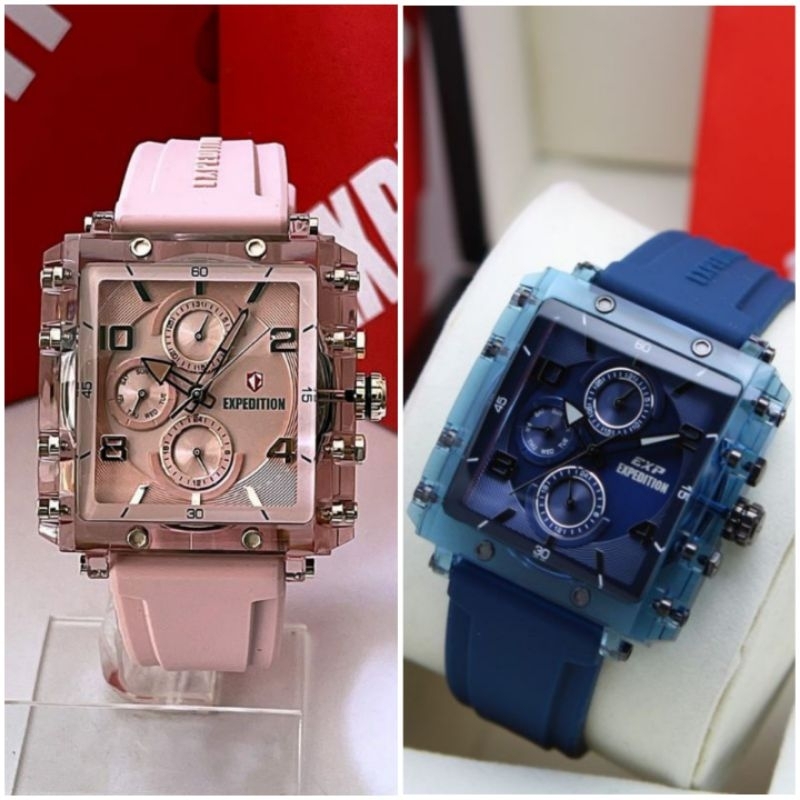 EXPEDITION E 6808 RUBBER JAM TANGAN PRIA ORIGINAL