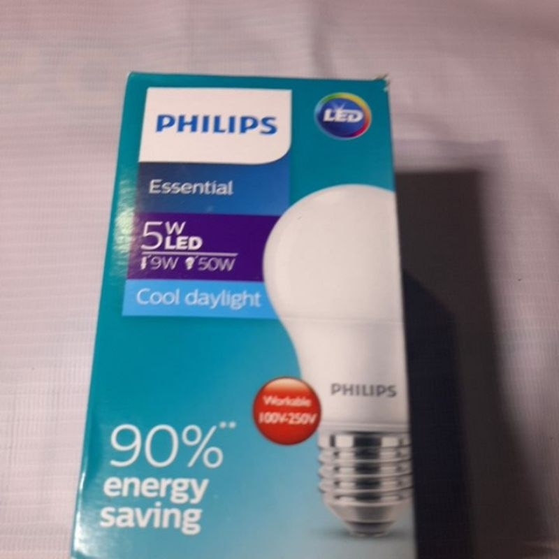 lampu led  philips 5 watt