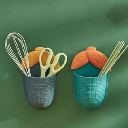 Tempat Sikat Gigi Odol Tempel Dinding Bentuk Jagung / Gantungan Tempel Dinding Serbaguna / Gantungan Bentuk Jagung / Organizer Serbaguna / Dekorasi Kamar Mandi / Corn Storage Holder