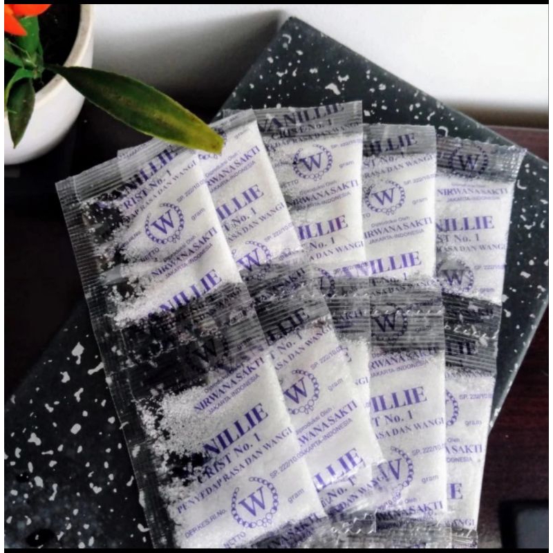 

Vanilla bubuk, vanila, vanilie crist sachet 2 gr 10pcs