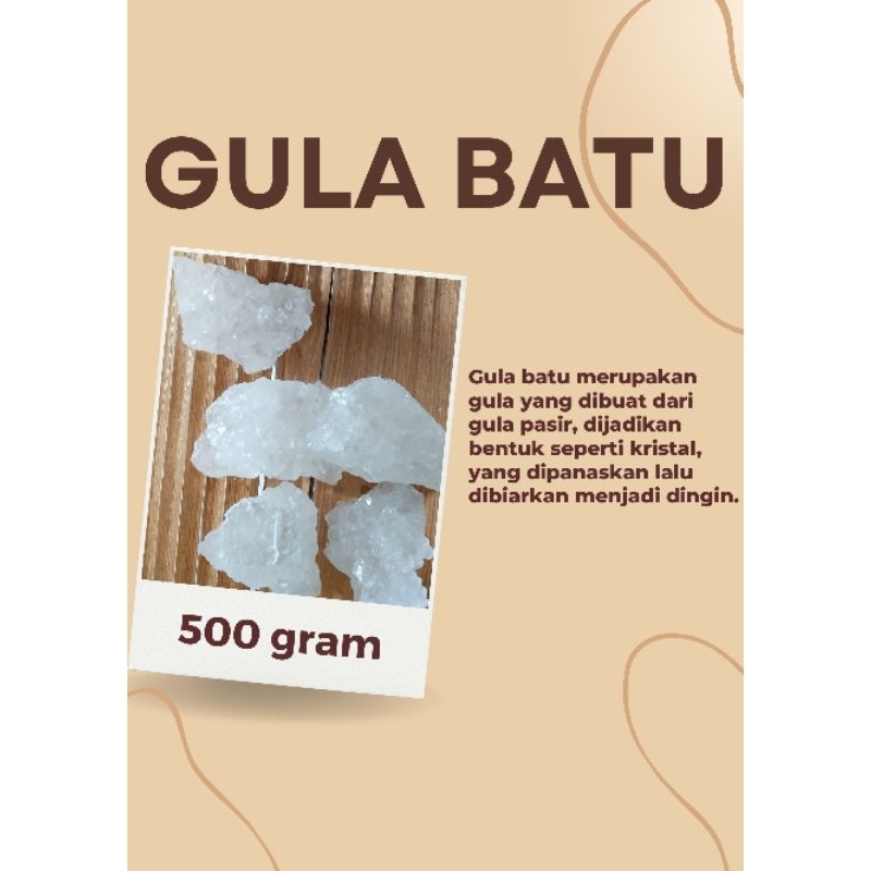 

gula batu kristal putih asli 500gram