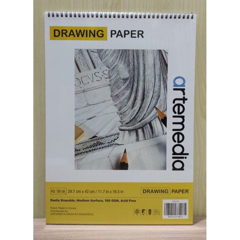 

Drawing book A3 artemedia 150gsm